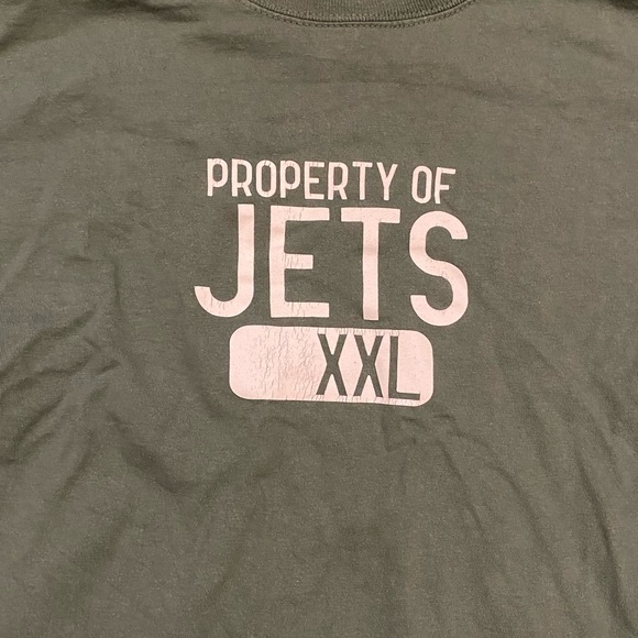 Reebok NFL Gridiron Classic New York Jets Green M Long Sleeve T - Shirt - Picture 3 of 5